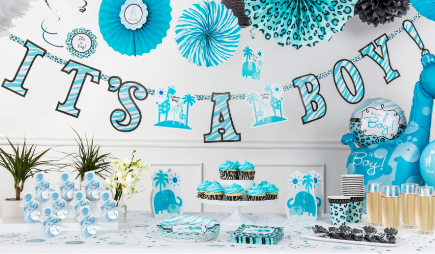 Erkek Bebek Bekleyen Anne Adayları için 10 Baby Shower Konsepti!
