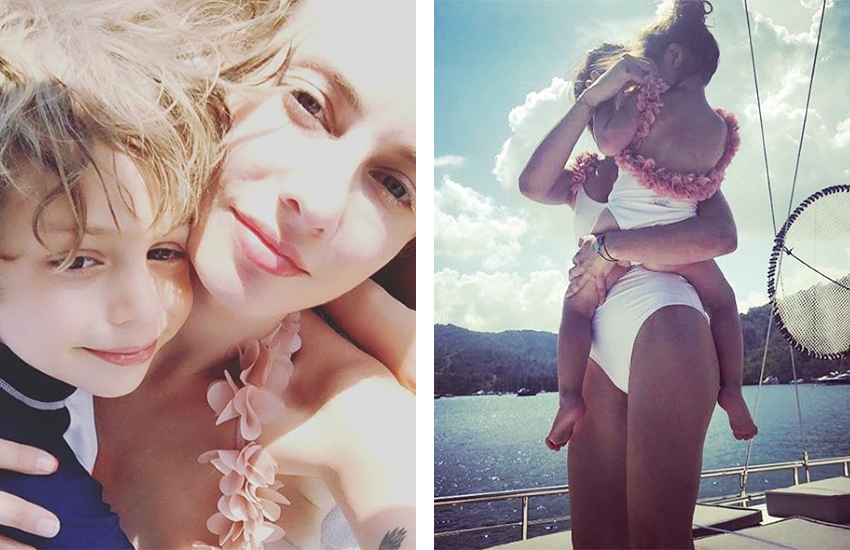 Çocuklarıyla Birlikte Tatilin Tadını Çıkaran 12 Ünlü