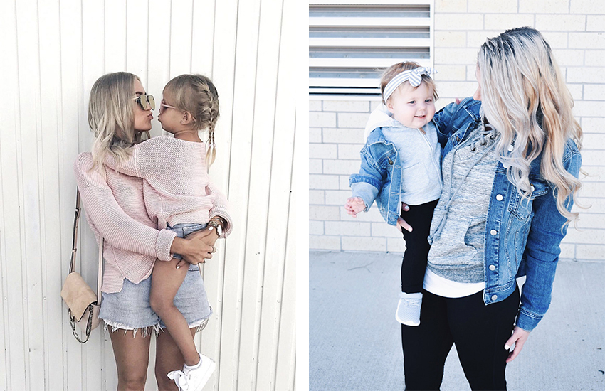 Gözleri Üzerine Toplayan Tatlış Anne-Çocuk Kombinleri