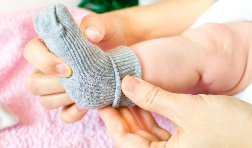 Bebekler Çorapsız mı Uyumalı?