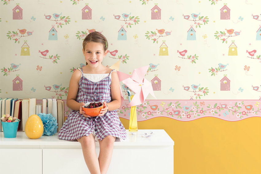 Çocuk Odası Duvar Kağıdı Modelleri: Renkli ve Desenli!