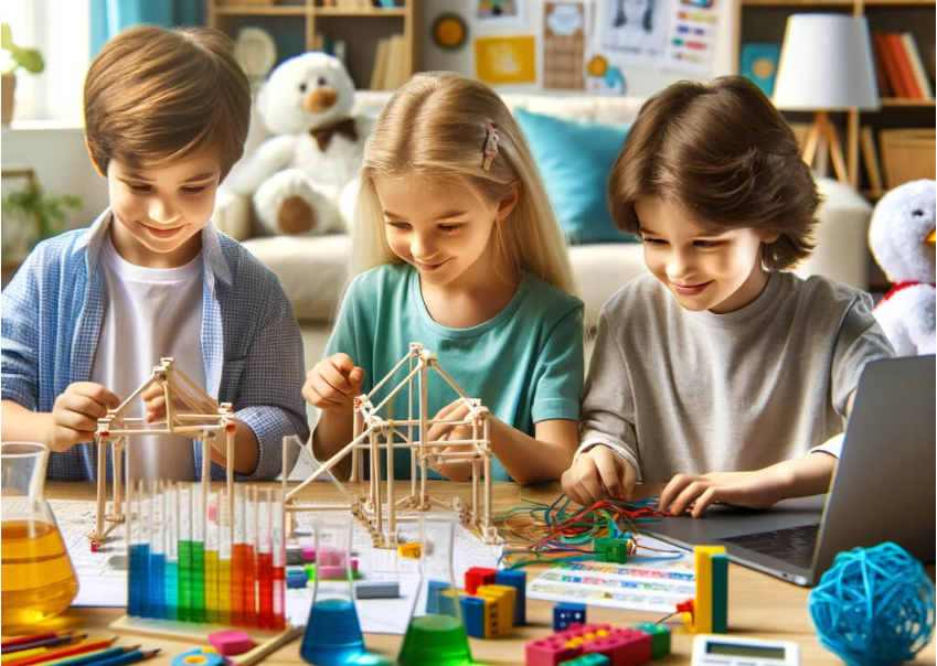 Çocuklarda STEM Eğitimi ve Evde Uygulanabilir Projeler