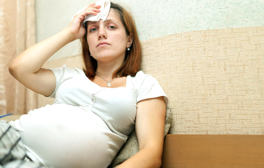 Hamilelikte Ateş Basması ve Terleme Neden Olur?