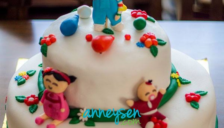 Pastam Geldi Çocuk Doğum Günü Butik Pasta İzmir Anneysen