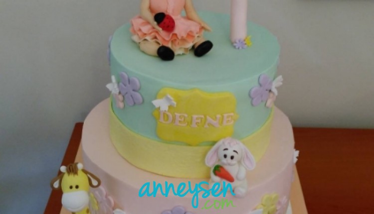 Pasteleria Çocuk Doğum Günü Butik Pasta İzmir Anneysen