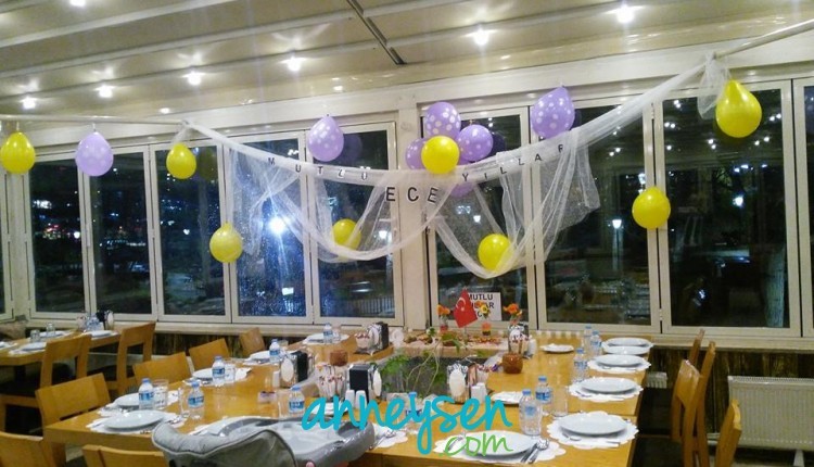 Kuğulu Park Restaurant ve Cafe Baby Shower Partisi Mekanı Ankara