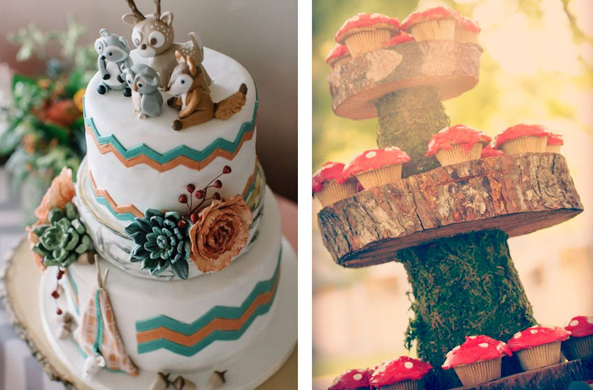 baby shower pastası