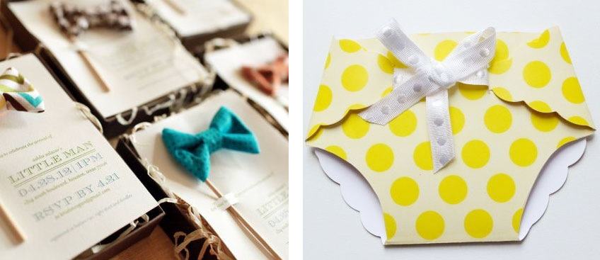 baby shower davetiye