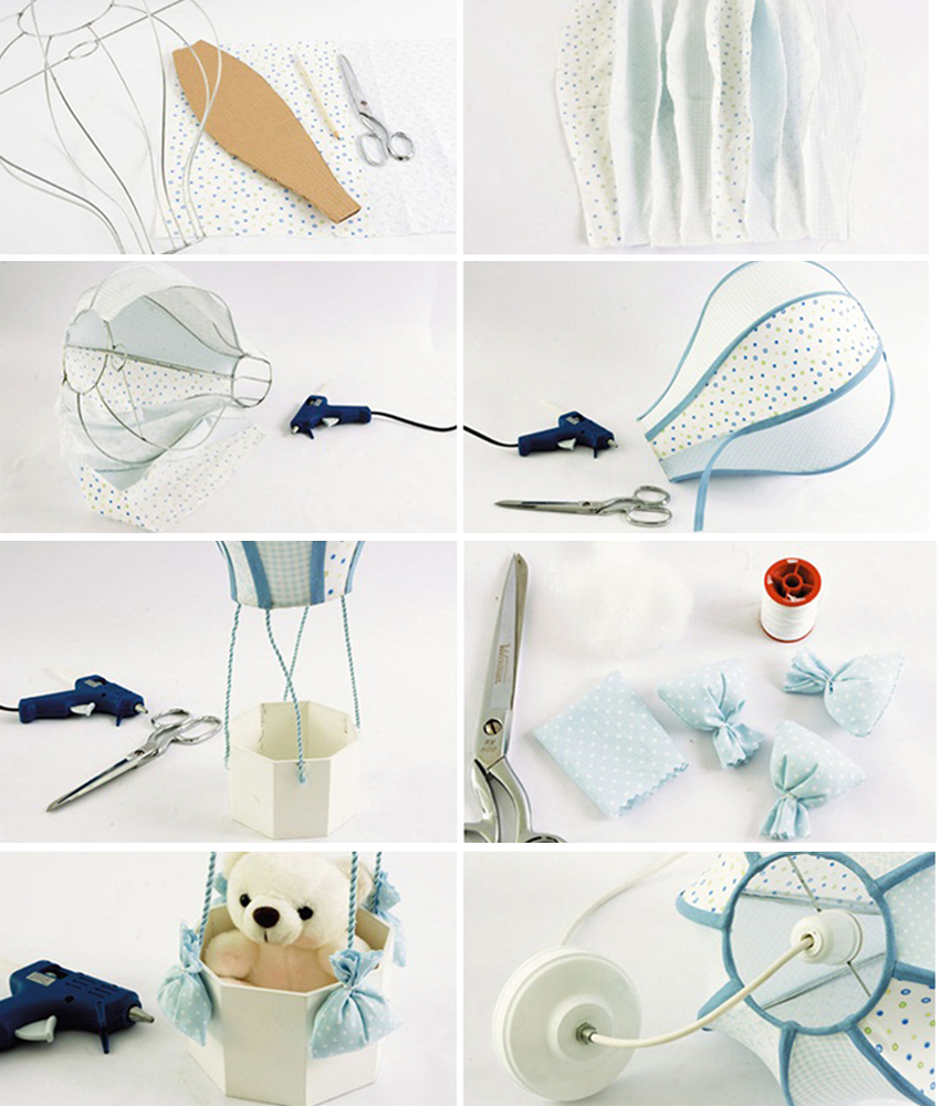 bebek odası avize yapımı