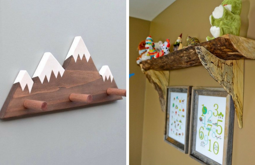 bebe odası rafları