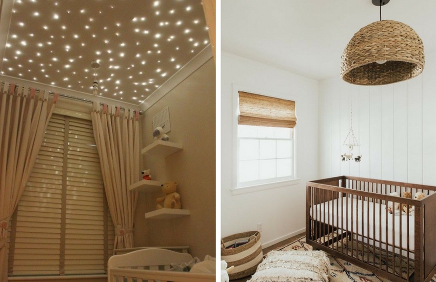 bebek odası aydınlatma