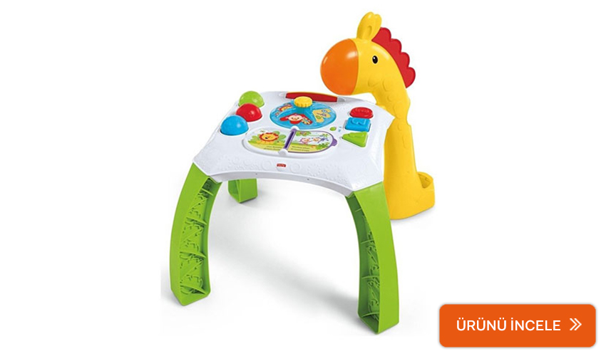 Fisher Price melodili zürafa aktivite masası