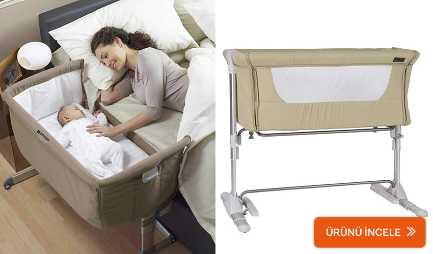 Prego anne yanı sepet beşik