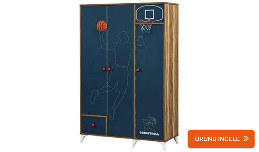 Setay basketbol çocuk dolabı
