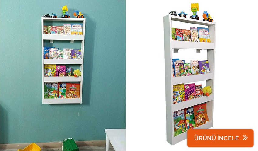 4 raflı montessori