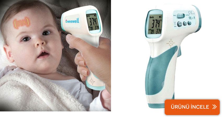 weewell temassız ateş ölçer