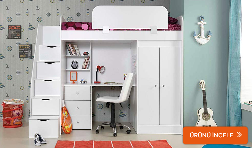 Yıldız dolaplı ranza