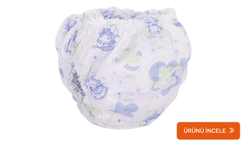 Sevi Bebe kullan at alıştırma külodu