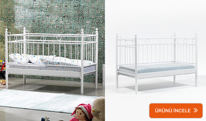 Demir bebek karyolası