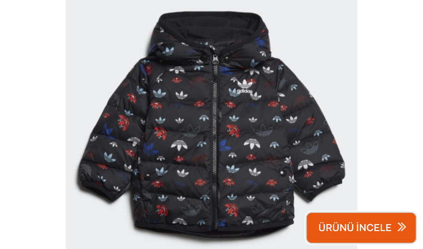 Adidas erkek bebek montu
