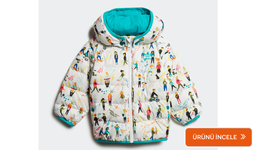 Adidas kız bebek montu