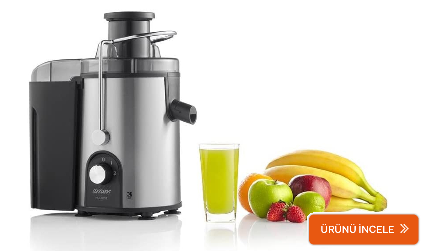 Arzum katı meyve sıkacağı
