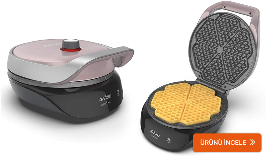 Arzum waffle makinesi