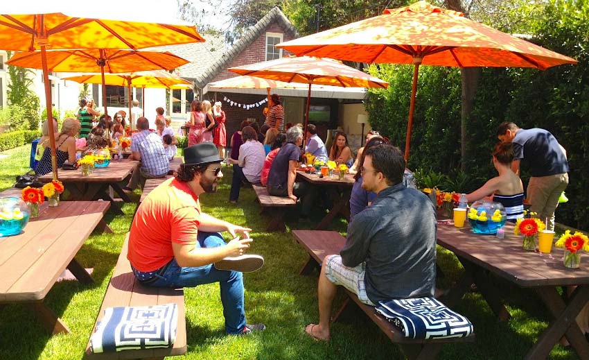 baby shower partisinde erkek