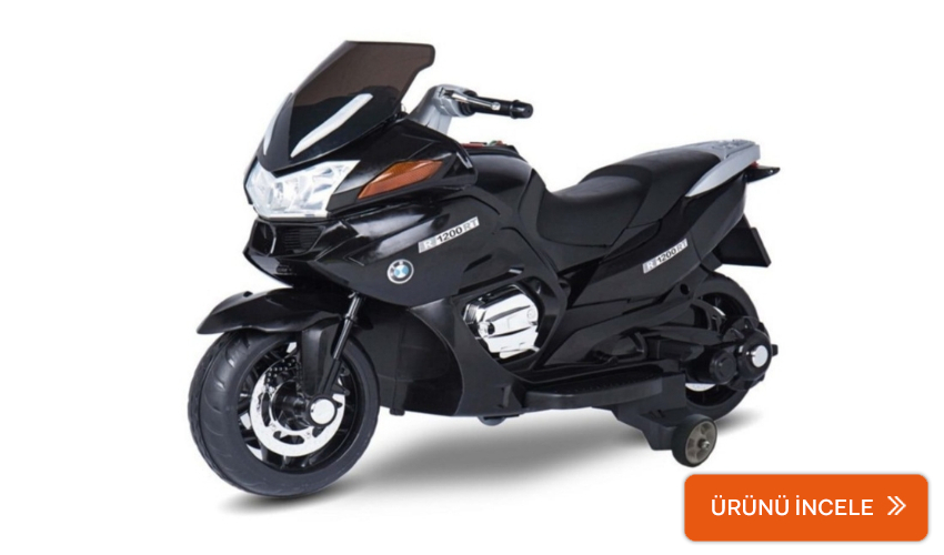 Babyhope Bmw akülü çocuk motoru