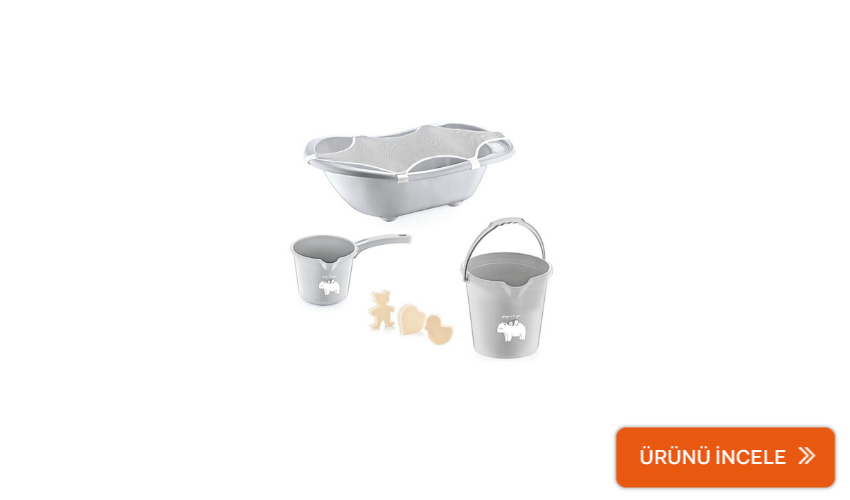 Babyjem banyo küvet seti