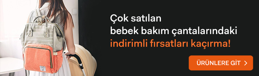 bebek bakım çantası banner