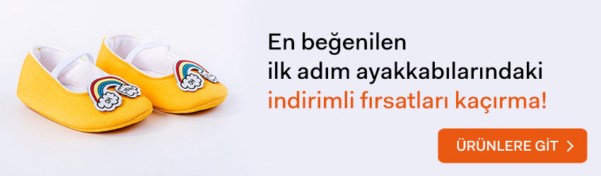 bebek ilk adım ayakkabısı banner
