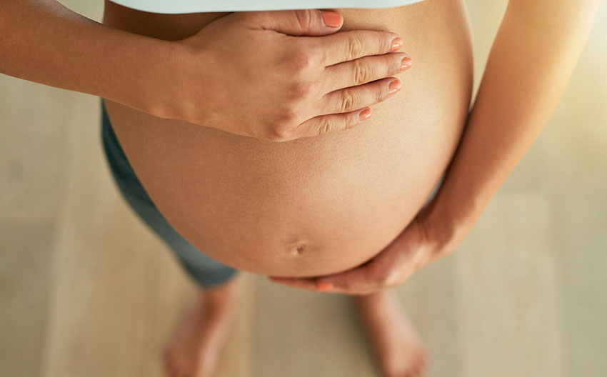 Doğum kanalına giren bebek hareketleri