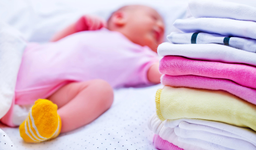 Bebek kıyafeti bebek deterjanı ile yıkanmalıdır