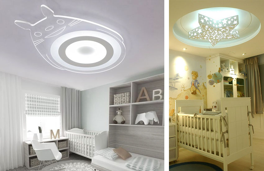 Bebek odası led süsleme