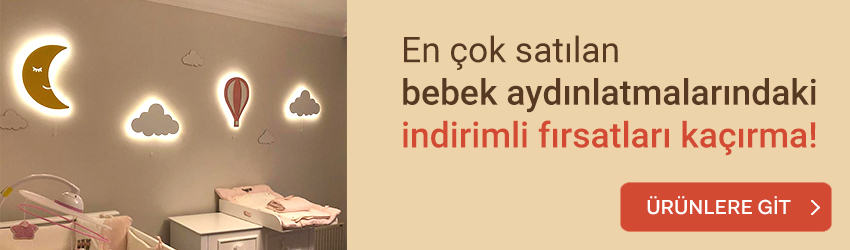 bebek odası aydınlatma banner