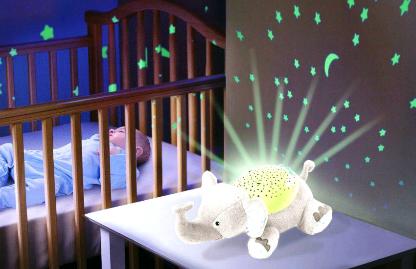 bebekler hangi renk ışıkta uyur bebekler için gece lambası