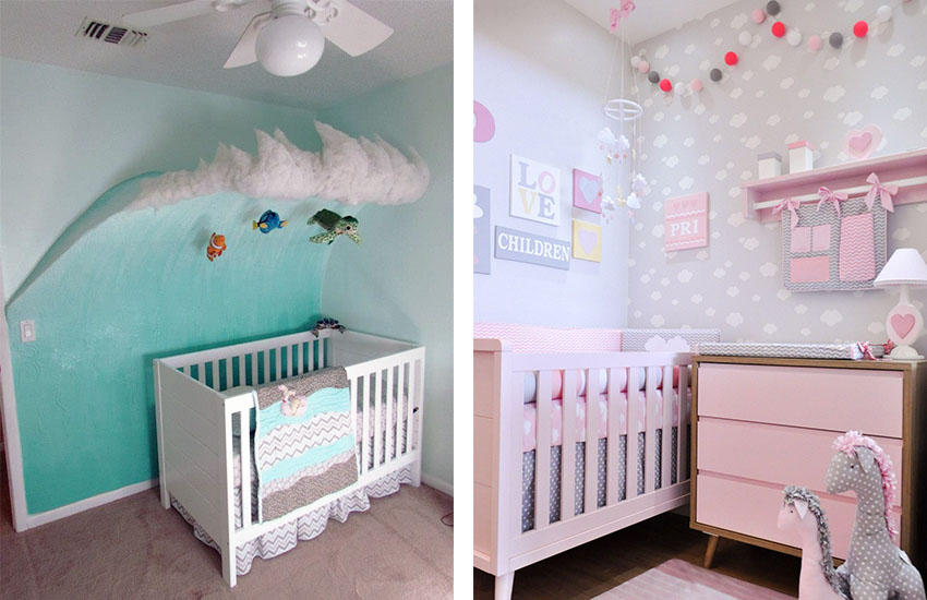 Bebek odası duvar süsleri