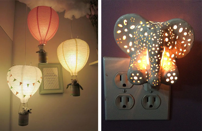 bebek odası gece lambası hangi renk olmalı bebeklerde gece lambası kullanımı