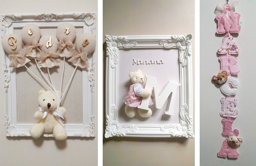 Bebek odası kapı süsü