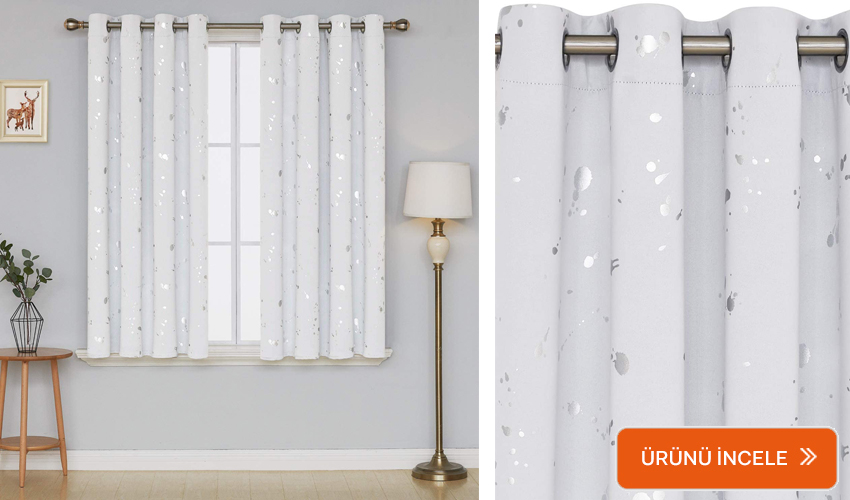 Bebek odası karartma perde