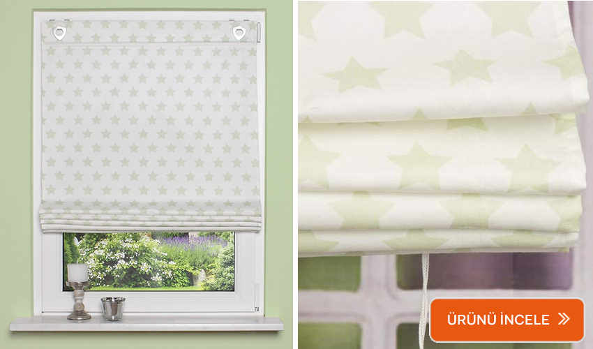 Home Fashion bebek odası stor perde