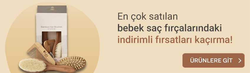 Bebek saç fırçası banner