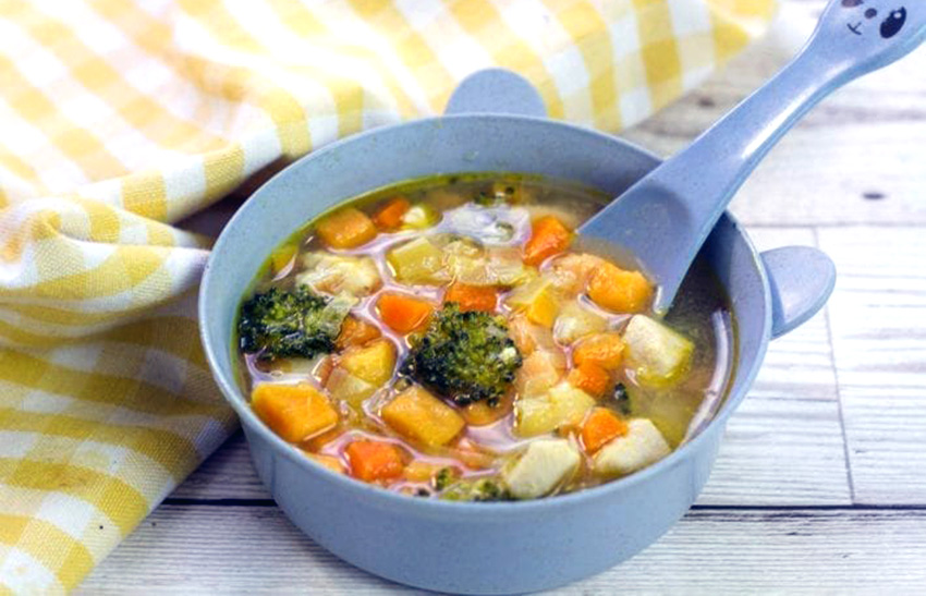 bebeklere kilo aldıran sebze çorbası