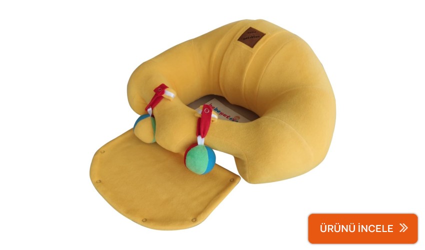 Bebeyatmaz bebek oturma destek minderi