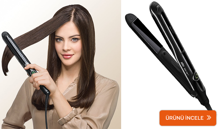 Braun saç düzleştiricisi