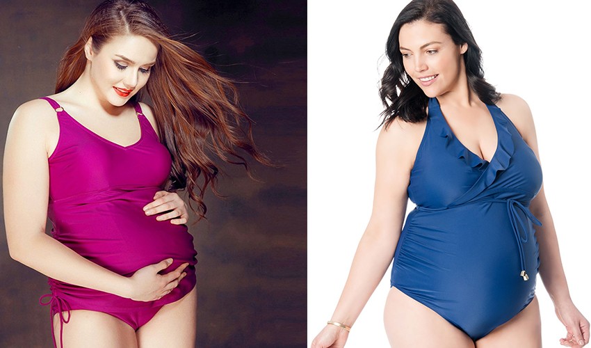 Büyük beden hamile mayosu