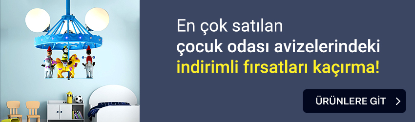 Çocuk Odası Avize Banner