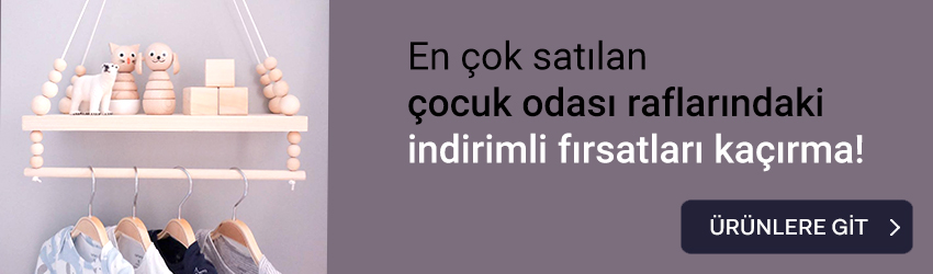 çocuk odası raf banner