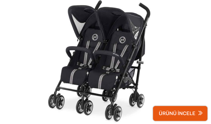 cybex twinyc ikiz bebek arabası